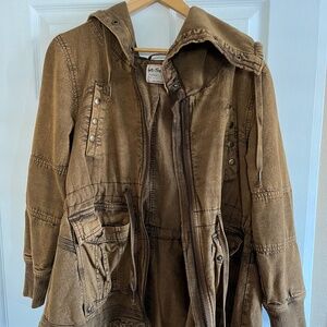 🍂Free People We The Free chestnut brown jacket S